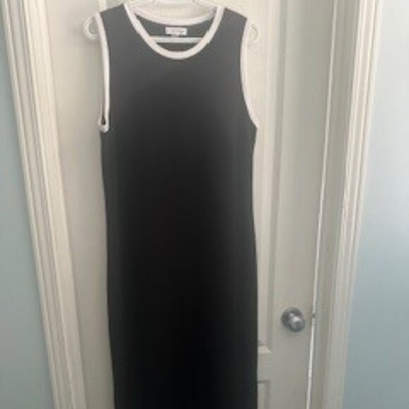 Calvin Klein Black Stretch Dress - L - Picture 1 of 6